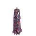 Women's Long Sleeved Mesh Dress Sexy Tie Dye Print European And American Style Cross Border Fashion 2026_ecoleips.com