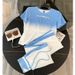Women's Clothing New Summer Style Fashionable And Stylish Short Sleeved High Waist Wide Leg Pants Casual Two Piece Suit_ecoleips.com