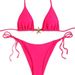 Women's Clothing Sexy Nylon Bikini Swimsuit 3-Piece Cross-Over Style Fit Summer Swimwear_ecoleips.com