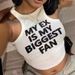 European And American New Women's Fashionable Printed Round Neck Tight Fitting Vest_ecoleips.com