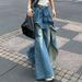Slightly Plump Hot Girl's Stylish Irregular Patchwork Jeans For Women, New Autumn And Winter Two-piece Slimming_ecoleips.com