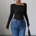 2025 European American Cross-border Knitted Base Shirt For Women, New Early Autumn Style, Elegant And Atmospheric, With_ecoleips.com
