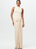 JULISSA MO Round Neck Bandage Women Maxi Dress Black Sleeveless Solid Evening Dress Female Summer Skinny Elegant Party Clubwear_ecoleips.com