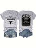 Wallen Last Night Women's Tee - Country Music Graphic, Casual Pink Top_ecoleips.com