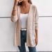 2024 European And American Women's Fashion V-neck Cross-border Autumn/Winter New Elegant Cardigan_ecoleips.com
