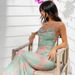 Cross-Border Women's Clothing 2024 Spring New Sexy Backless Tie-Up Floral Print Strap Dress Wholesale_ecoleips.com