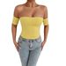 Women's Clothing Hot Selling Strapless Tube Top With A One Shoulder Neckline Wrap Top Summer Sexy Bottoming Top_ecoleips.com