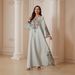 SW2602 Long Robe Turkish Print Dress Ethnic Style Gown For Women Muslim Fashion_ecoleips.com