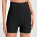 European And American Summer Sports Fitness Yoga Shorts High Waist Hip Lift Three Quarter Pants Pocket Quick Drying Peach Hip Cycling Pants Women_ecoleips.com