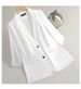 Women's Clothing Summer New Style Fashion Temperament Cardigan Suit Professional Loose Casual Thin Perspective Small Suit Jacket_ecoleips.com