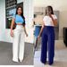 High-Waisted Wide-Leg Straight Casual Trousers For Women American Style Optimized Version_ecoleips.com