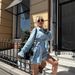 Women's Clothing New Long Sleeved Ruffled French Shirt Double Layer Casual Shorts Suit_ecoleips.com