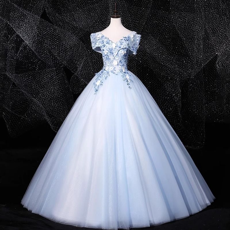 Women's Clothing Elegant Off-Shoulder Ball Gown – Slim-Fit Opera & Solo Performance Dress, Princess Silhouette Prom Gown (XS-XXXL, High Waist)_ecoleips.com