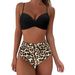 Women's Clothing High-End Deep V Swimsuit Provides Comfort And Style For Various Aquatic Activities Two-Piece Set Beach Halter Bikini_ecoleips.com
