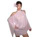 Elegant Backless Bodycon Midi Dress With Chain Detail & Bell Sleeves For Women - Summer Evening Party Clubwear_ecoleips.com