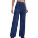 Women's High-Waisted Straight Leg Jeans Casual Loose Fit Denim Autumn Clothing European American Style for Ladies_ecoleips.com