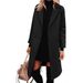 Women’s Oversized Double-Breasted Trench Coat – Long Wool Blend Coat With Notched Lapel (S-XXL, 6 Colors)_ecoleips.com