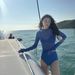 Women's Long Sleeve Swimsuit Ethereal Flattering Conceals Tummy Slimming Three Piece Set Ideal For Beach Hot Springs Small Bust Hot Spring Vacations_ecoleips.com