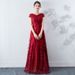 Chorus Performance Dress Long Skirt Student Choir 2025 New Red Song Competition Solo Art Examination Evening Dress Spring_ecoleips.com