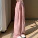 Suitable For All Seasons For Women Summer 2025 New Style Draped Loose Tie-Dye Cotton Linen Wide-Leg Ice Silk Sun Protection Cool Pants_ecoleips.com