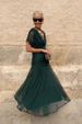 2025 Cross-Border European And American Spring Summer New Mesh Printed Strap INS Vacation Casual Party Dress_ecoleips.com