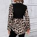 Hot-Selling Autumn Winter European And American Women's Fashion Cross-Border Elegant Leopard Print Two-Piece_ecoleips.com