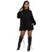Women's Casual Solid Color Hoodie Loose Fit Long Sleeve Pullover Sweatshirt For Autumn & Spring Fashion Comfortable Basic Top_ecoleips.com