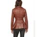 Streetwear PU Leather Jacket – Oversized Lapel & Flared Hem (S-XXXL, Matte Black/Yellow/Brown, Euro-US-Middle East Trend Approved)_ecoleips.com
