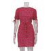 Cro-border Women's Fashion 2026 New Floral Summer Round Neck Short Sleeve Tie Slim-fit European And American Style_ecoleips.com