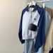 American-style Real-shot Long-sleeve Sweatshirt Women, Loose Thin, Korean Version, Half-zip Polo Collar, Raglan Sleeve_ecoleips.com