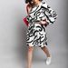 Women's Printed Long Sleeve Round Neck Belted A-Line Dress – Stylish Streetwear For Casual & Urban Outfits_ecoleips.com