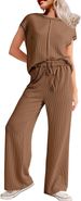 Women's Clothing Three Quarter Sleeve Commuter Casual Pants Loose Slim Long Pants_ecoleips.com