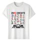 Women's T-Shirts Tshirt Muscle Freaks F1 2025 Circuits Estilo Formula 1_ecoleips.com
