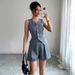 Women's Clothing Striped Vest Shorts Two Piece Suit Women's Clothing Spring And Summer_ecoleips.com