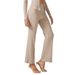 Slimming Height Enhancing Ribbed Sweatpants For Women Loose Fitting Straight Leg Wide Leg Pants Draped Slightly Flared Design Casual Sportswear_ecoleips.com