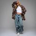 Classic Washed Denim Jeans For Women – High-Quality Cotton Mid-Rise Relaxed Fit Pants – Vintage Blue Casual Trousers_ecoleips.com