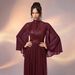 Elegant Long Sleeve Sequin Dress For Women - Glittery Off-Shoulder Evening Gown With High Waist & Bodycon Fit (Red, Xs/S/M/L/Xl)_ecoleips.com
