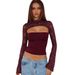 Summer New Women's Lace Patchwork Top G25T145 Mature Solid Color Tight Fitting Bust Enhancing Revealing Waist Design_ecoleips.com