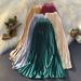 Women's Clothing New Style Light Luxury Heavy Pleated Mid Length A Line Skirt Spring Pleated Skirt_ecoleips.com