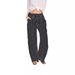 Aria Basics Cross-border Women's Clothing 2024 New Style European And American Plus-size Loose Striped Cotton-linen Casual_ecoleips.com