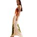 Women's Clothing Spring And Summer New Oblique Shoulder Positioning Printed Dress INS Casual Holiday Loose Dress_ecoleips.com