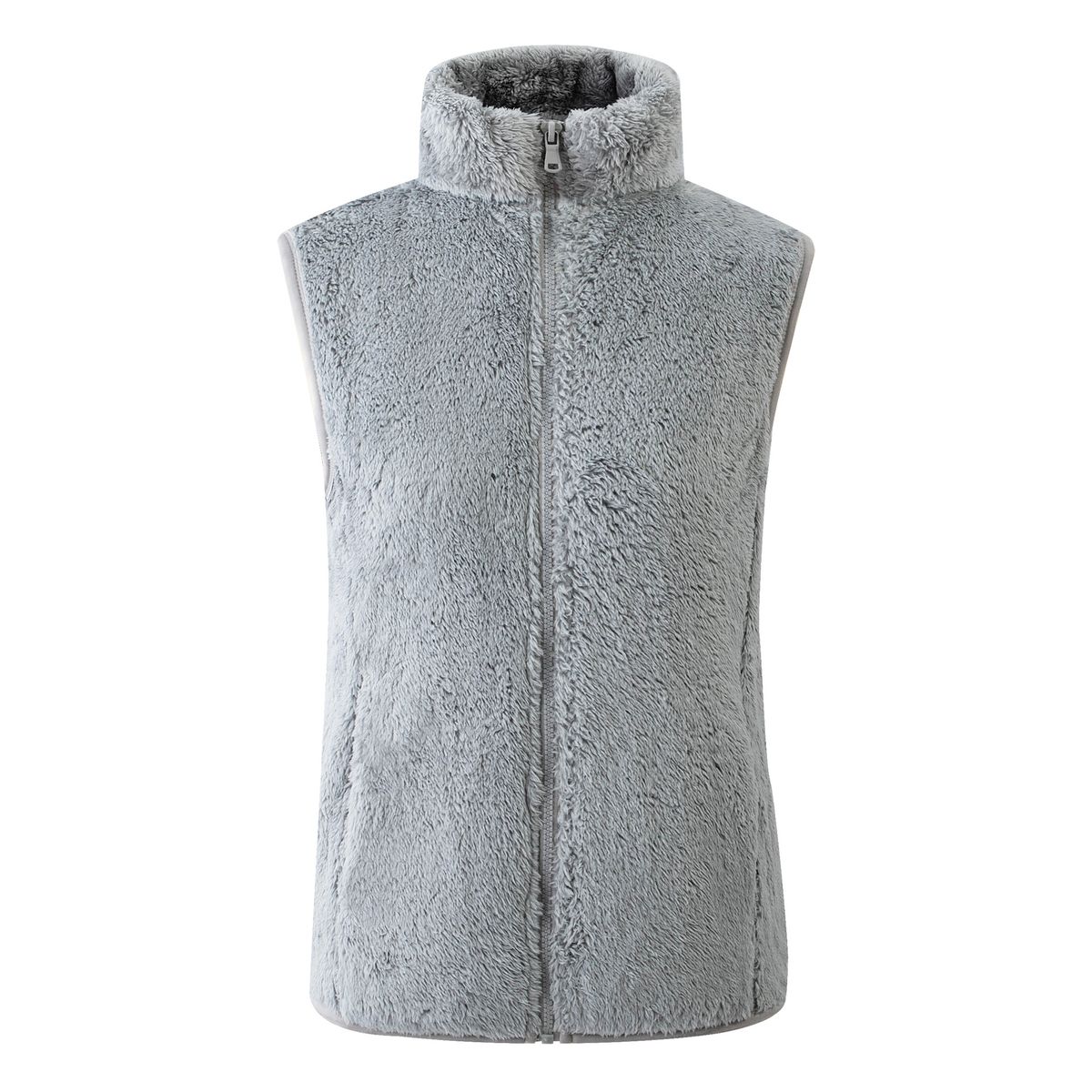 Women's autumn and winter new polar fleece vest, long velvet fleece vest, middle-aged and elderly vest, square dance team uniform, thickened_ecoleips.com