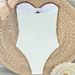 Women's Clothing New Hollow One Piece Bikini Swimsuit Color Matching Tube Top Metal Flower Swimsuit Bikini_ecoleips.com