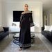 Middle Eastern Traditional Clothing Embroidered Abaya Dresses Solid Color Muslim Dress Arab_ecoleips.com