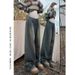 Women's Clothing Maternity Jeans For Pregnant Women - Stretchy Denim Pants With Belly Support, Loose Fit, High Waist, Straight Leg & Wide Leg Options_ecoleips.com
