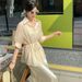 2025 Spring Summer New Style Tummy Control Slimming Tencel Waist Shirt Strap Satin Dress Two-Piece Set For Women_ecoleips.com