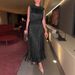 2025 New Elegant Tassel Party Sleeveless Dress Two-Piece Set_ecoleips.com