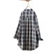 Lattice-Patterned Shirt For Women, Suitable For Both Spring And Autumn Seasons. This Versatile Long-Sleeved Blouse Can B_ecoleips.com
