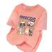 Women's Pure Cotton Short Sleeve T-Shirt Breathable Summer Design Loose Top Niche American Korean Style 2024 New_ecoleips.com