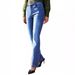 Pre-sale-35615# Cross-border Foreign Trade Women's Clothing European And American Style Fleece-lined Slim Straight_ecoleips.com